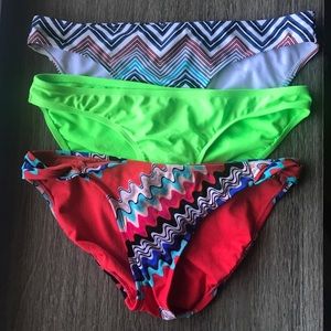 Bundle of 3 Old Navy Bikini Bottoms
